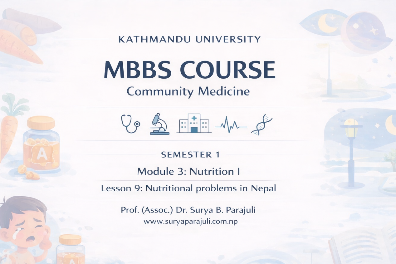 Nutritional problems in Nepal